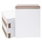 Rigid Mailing Envelopes, Stay Flat Mailers (White, 12.75 x 15 In, 100 Pack)